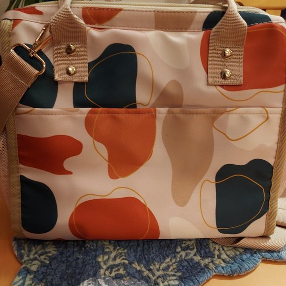 Aurie insulated lunch bag crossbody purse - Picture 4 of 5